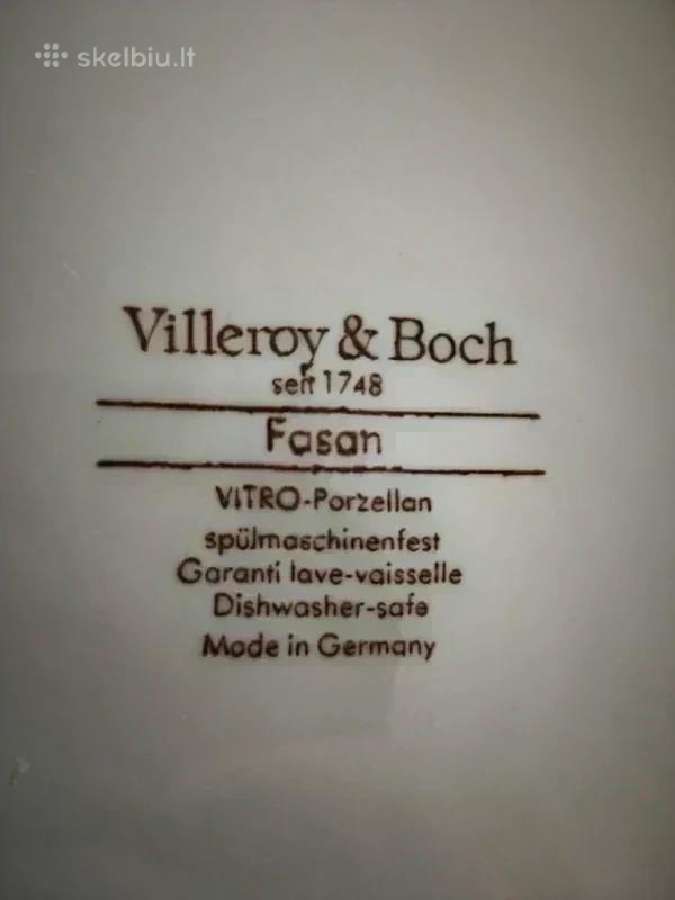 Villeroy & Boch gili lėkštė - nuotraukos Nr. 3