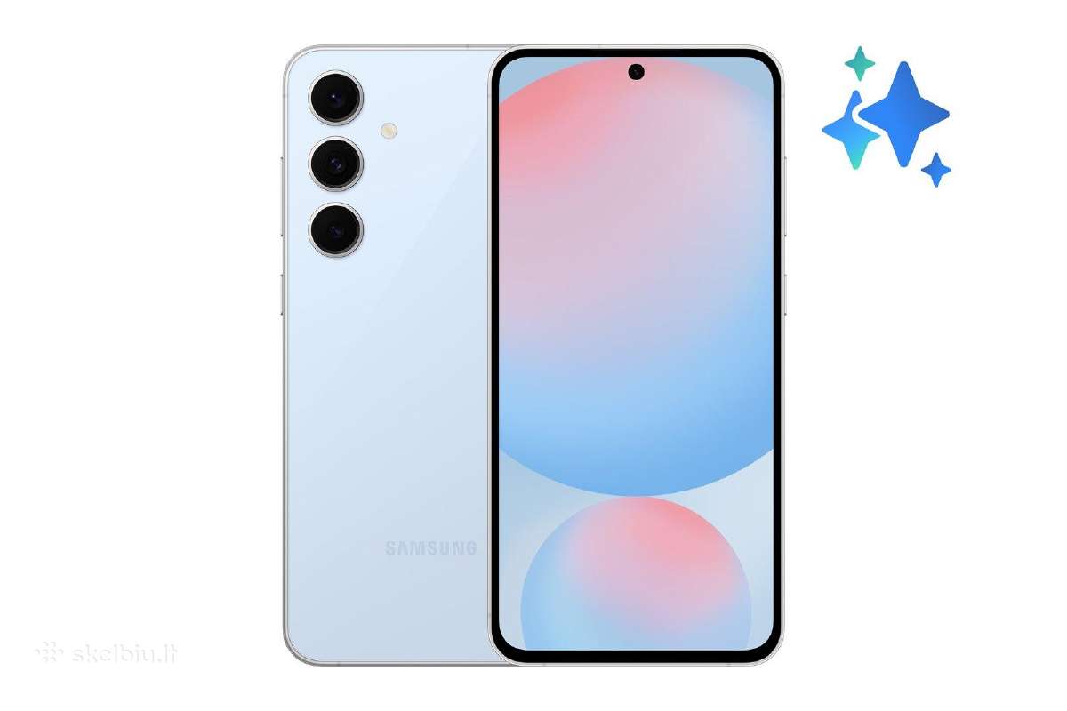 S24 Fe 128gb Skiles ekranas Melynas