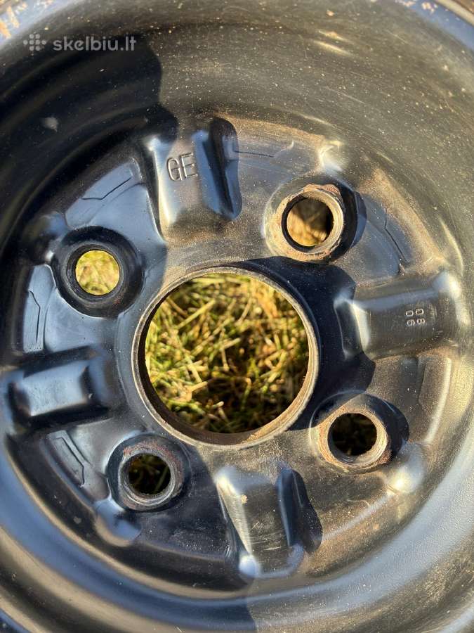 R14 Toyota plieniniai ratlankiai - nuotraukos Nr. 3