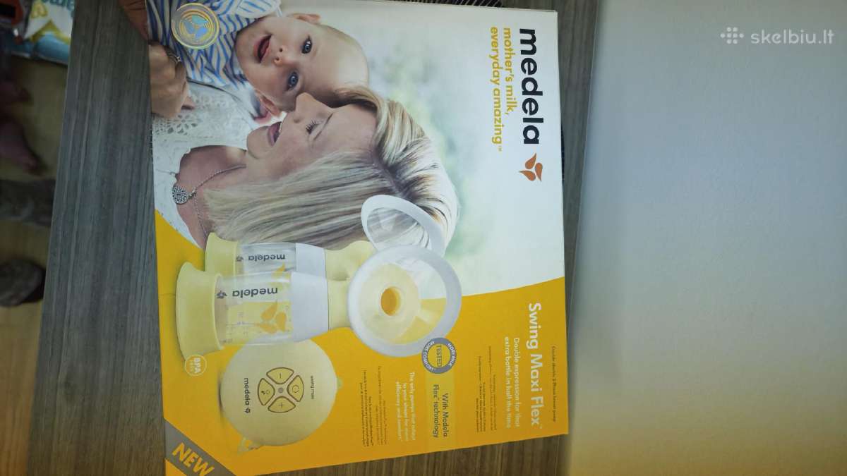 Dvigubas pientraukis Medela Swing Maxi Flex