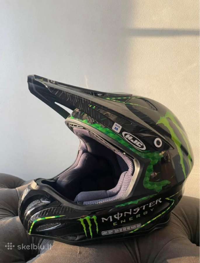 Hjc Monster Energy šalmas (krosinis/enduro)