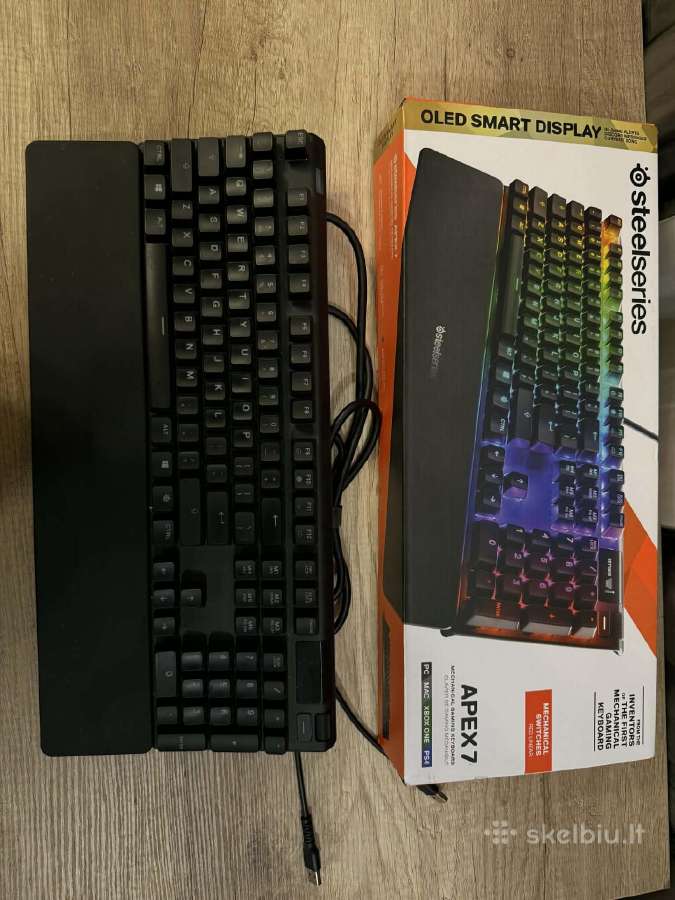 Steelseries Apex 7 mechaninė gaming klaviatūra