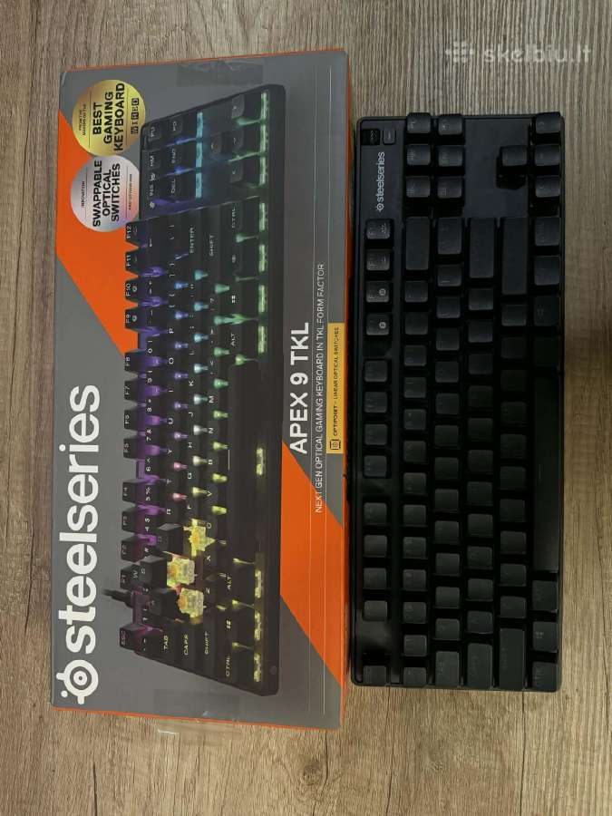 Steelseries Apex 9 Tkl gaming klaviatūra