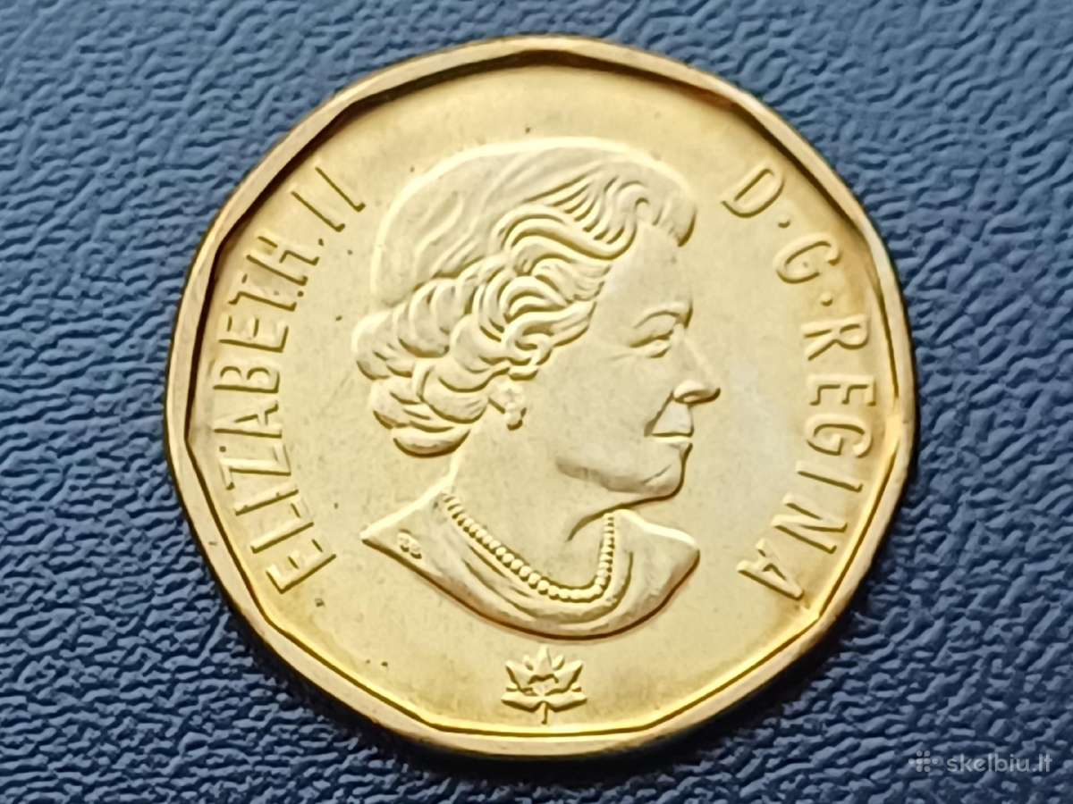 1 doleris 2017m. Kanada unc. - nuotraukos Nr. 4