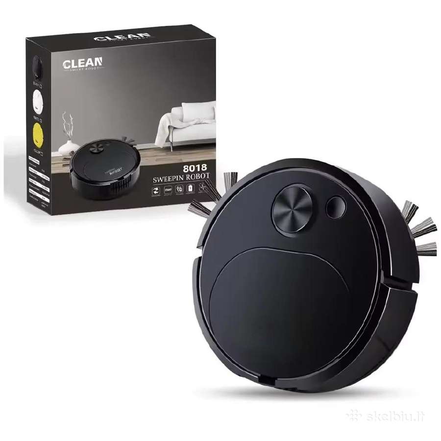 Vaikiškas mini išmanus robotas dulkių siurblys