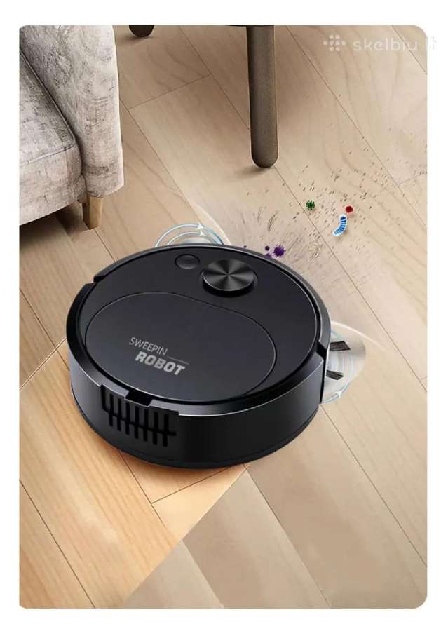 Vaikiškas mini išmanus robotas dulkių siurblys - nuotraukos Nr. 2