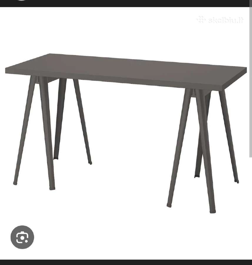 Ikea 2 metrų ilgio rašomasis (darbo) stalas