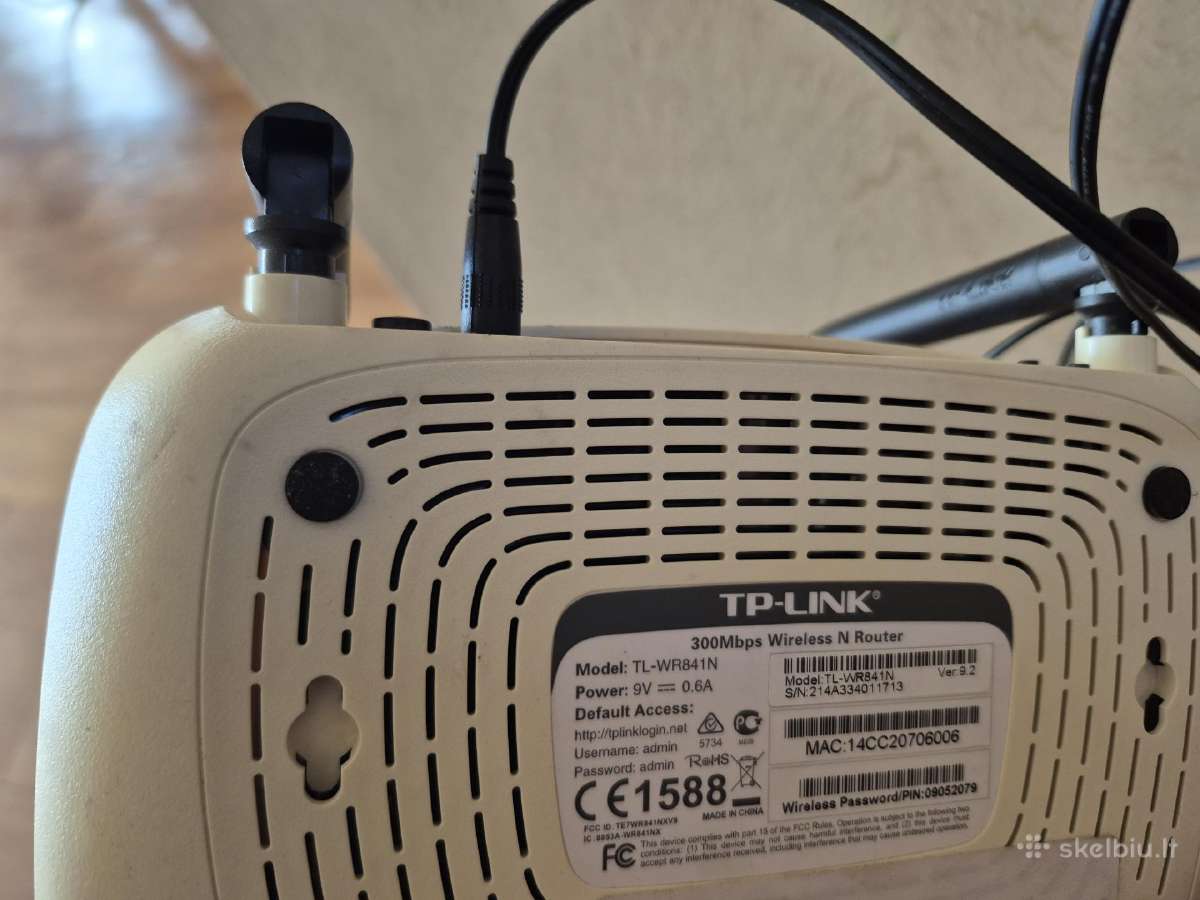Tp link maršrutizatorius/routeris Tl-wr841n - nuotraukos Nr. 4