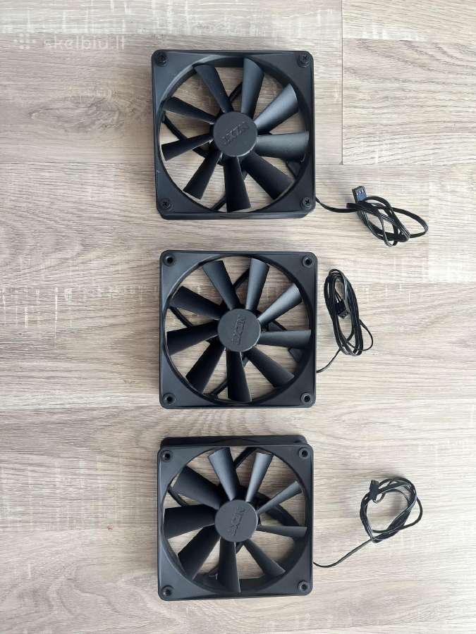 Nzxt 120mm korpuso ventiliatoriai