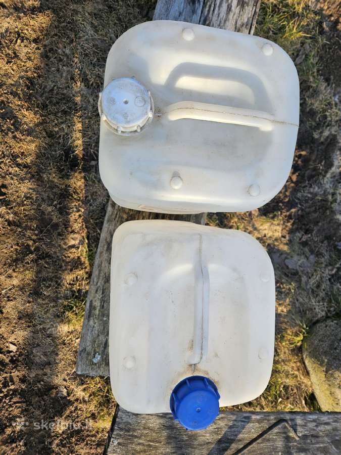 Parduodu naudotas 20l plastmasines talpas. - nuotraukos Nr. 2