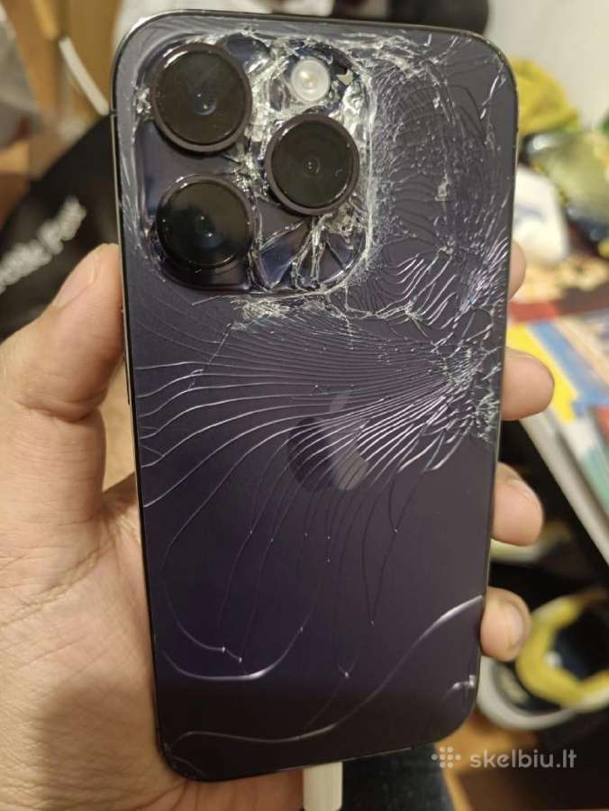 Ieškau daužto iPhone nuo 13 iki 15 pro/max