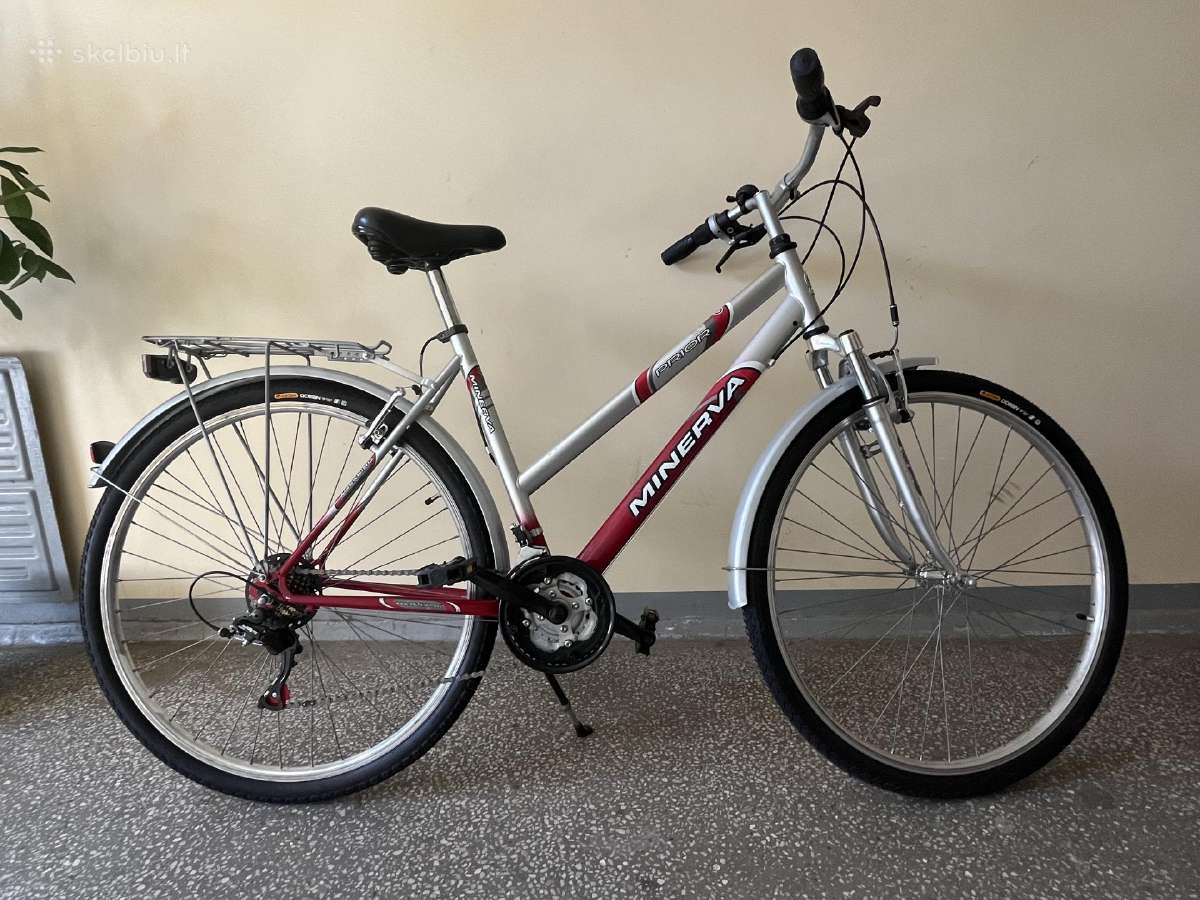 Atnaujintas moteriskas miesto dviratis 28"