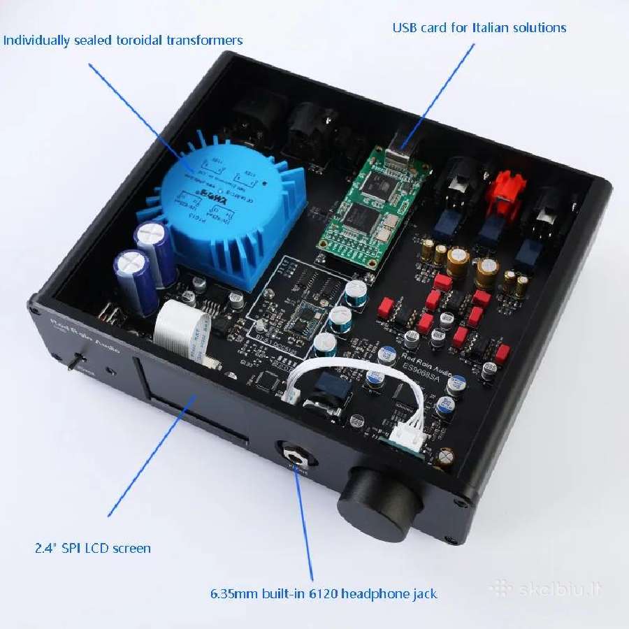 Rod rain audio da68 mini dac - nuotraukos Nr. 7