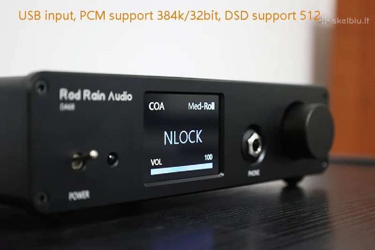 Rod rain audio da68 mini dac - nuotraukos Nr. 8
