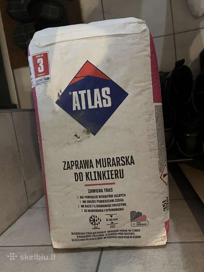 Pilkas klinkerio mūro mišinys - nuotraukos Nr. 2