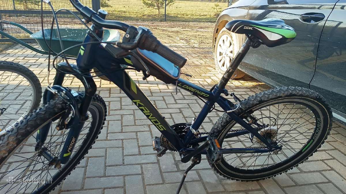 2vnt. Dviračiai 200e