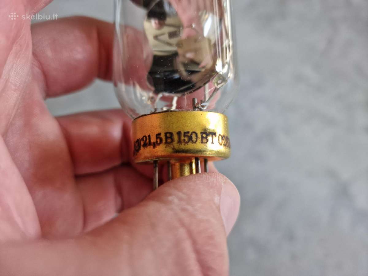 Sovietinė kino projektoriaus lempa 21,5v 150w 0283 - nuotraukos Nr. 6