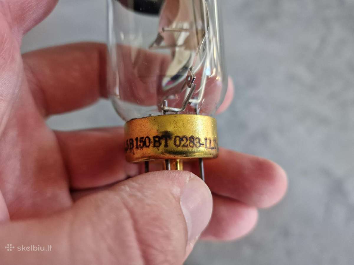 Sovietinė kino projektoriaus lempa 21,5v 150w 0283 - nuotraukos Nr. 7