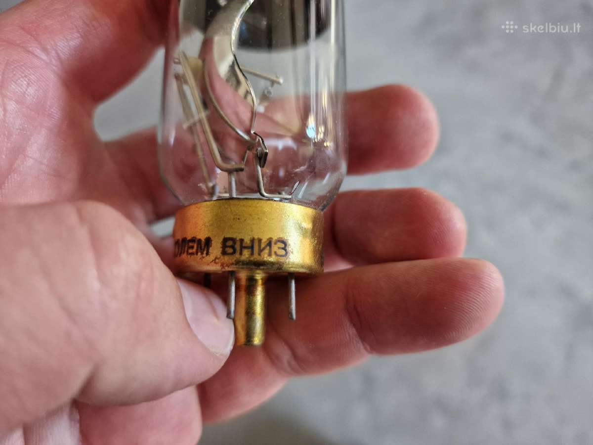 Sovietinė kino projektoriaus lempa 21,5v 150w 0283 - nuotraukos Nr. 10