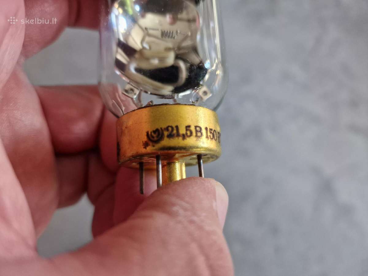 Sovietinė kino projektoriaus lempa 21,5v 150w 0283 - nuotraukos Nr. 5