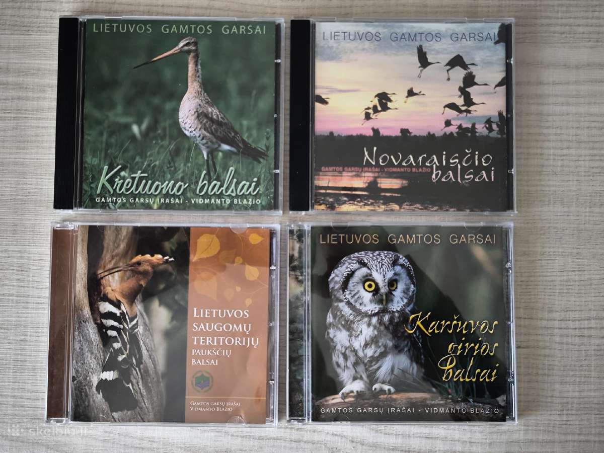 CD kolekcija: Lietuvos gamtos ir paukščių balsai
