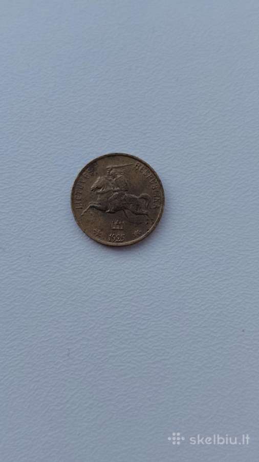 1 centas 1925 m. - nuotraukos Nr. 2