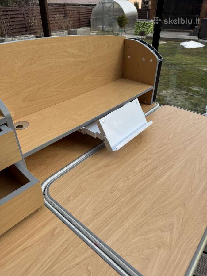 Ergonomiškas rašomasis stalas istudy E120, ąžuolo - nuotraukos Nr. 7