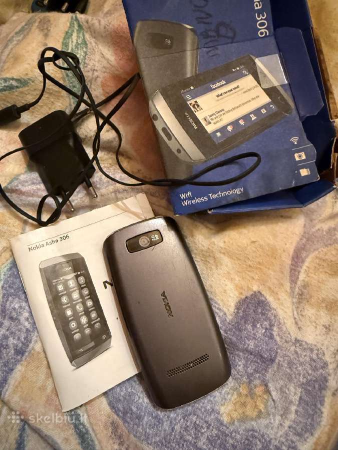 Išmanuss liečiamas telefonas nokia asha 306 - nuotraukos Nr. 2
