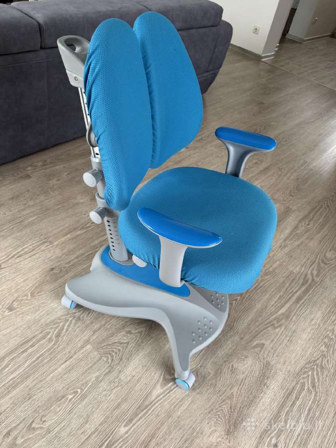 Ergonomiška vaikiška kėdė istudy C07a, mėlyna - nuotraukos Nr. 2