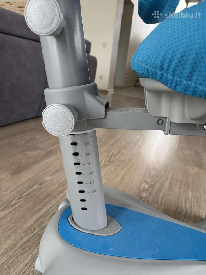 Ergonomiška vaikiška kėdė istudy C07a, mėlyna - nuotraukos Nr. 4