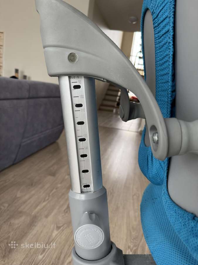 Ergonomiška vaikiška kėdė istudy C07a, mėlyna - nuotraukos Nr. 5