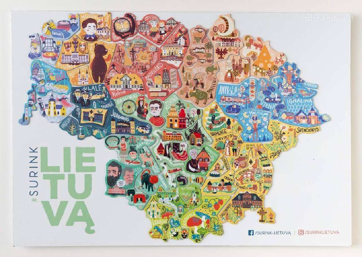 Surink Lietuvą magnetukai