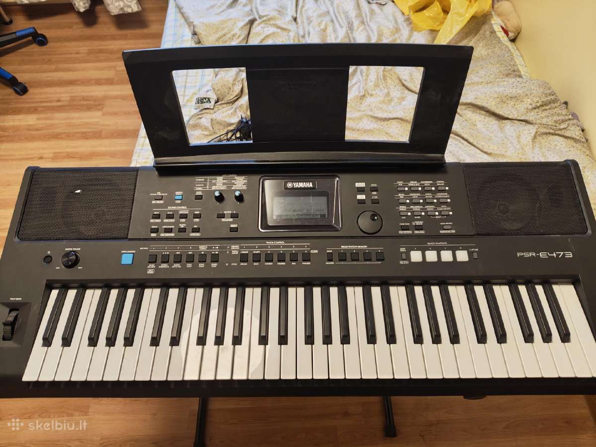Sintezatorius Yamaha psr-e473 - nuotraukos Nr. 2