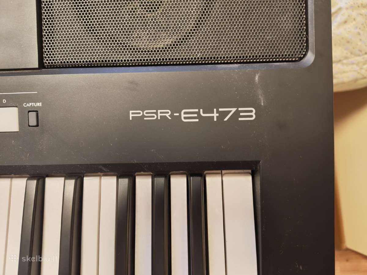 Sintezatorius Yamaha psr-e473 - nuotraukos Nr. 6