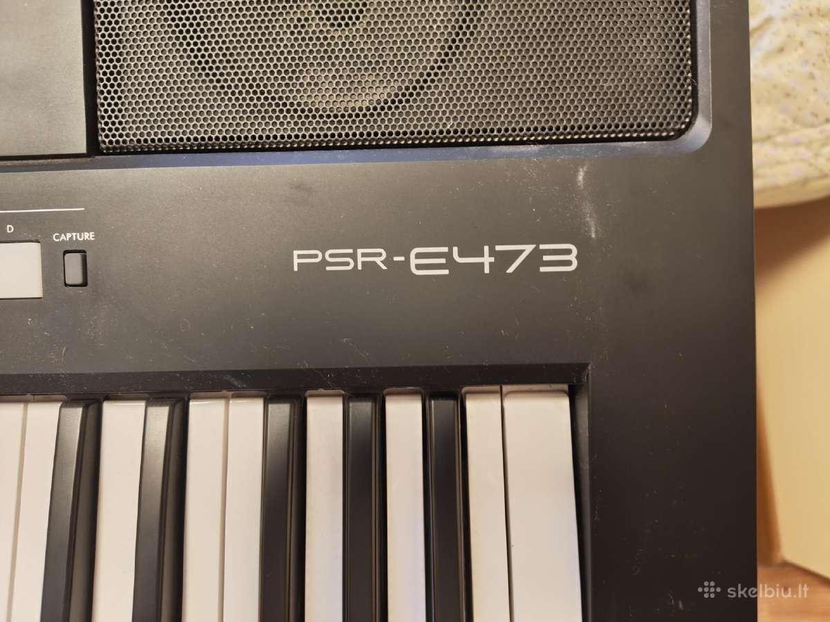 Sintezatorius Yamaha psr-e473 - nuotraukos Nr. 7