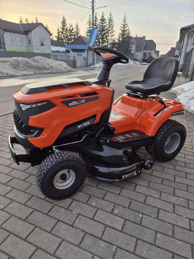 Traktoriukas sodo Master Cut Mc-110 - nuotraukos Nr. 2