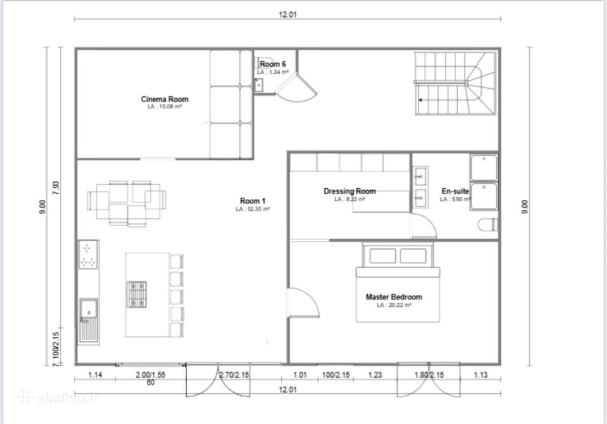 Modulinis plieninio karkaso namas – tik92€/m² - nuotraukos Nr. 5