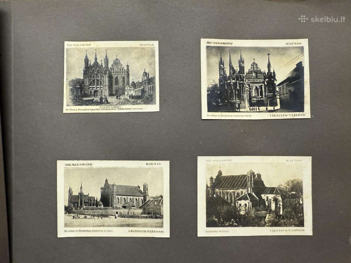 Tarpukario Broliųsalamonų albumas Vilniaus vaizdai - nuotraukos Nr. 13
