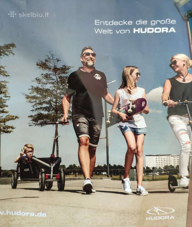 „Hudora Kiddy Joey“ triratis paspirtukas (žalias i - nuotraukos Nr. 9
