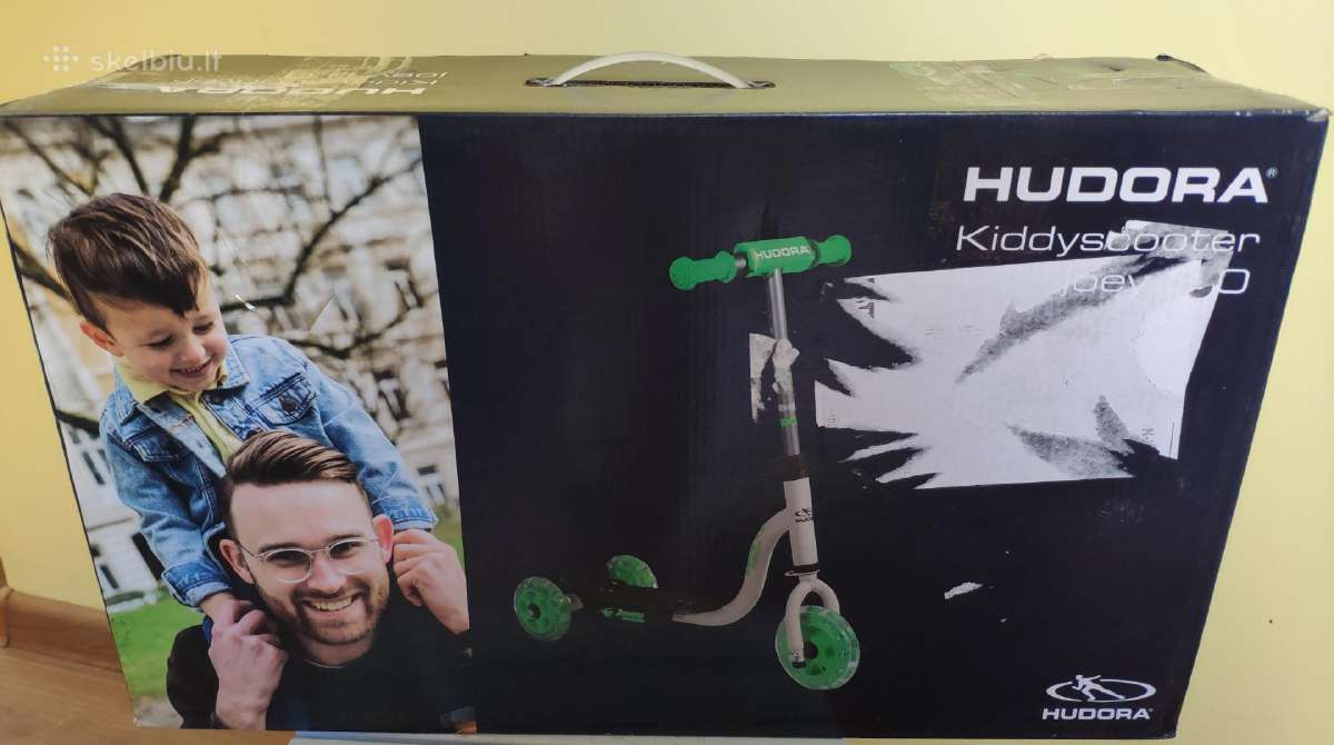 „Hudora Kiddy Joey“ triratis paspirtukas (žalias i - nuotraukos Nr. 4
