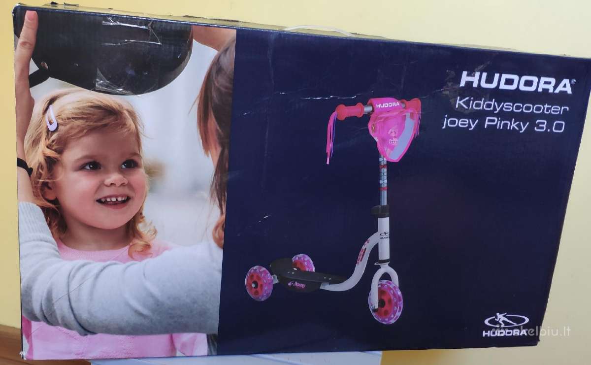 „Hudora Kiddy Joey“ triratis paspirtukas (žalias i - nuotraukos Nr. 3