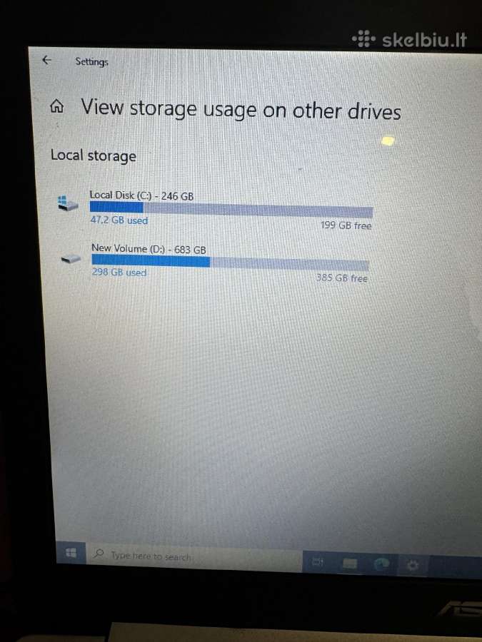 Asus 1tb Intel Core i5 Nvidia Geforce - nuotraukos Nr. 3