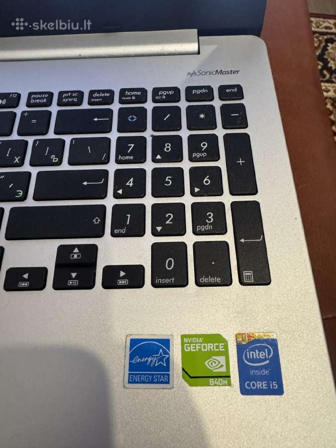 Asus 1tb Intel Core i5 Nvidia Geforce - nuotraukos Nr. 4