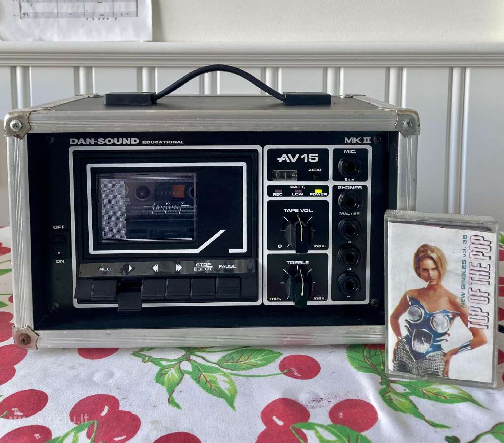 Naujas Dan sound Av15 Mkii Cassette Recorder