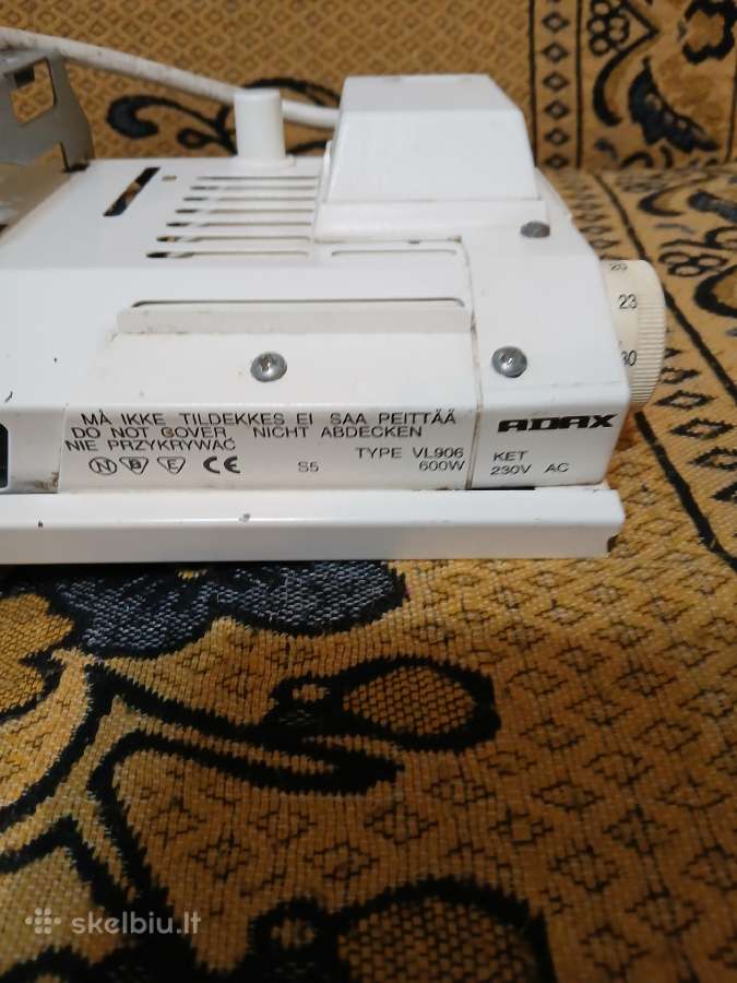 Elektrinis konvektorius Adax Vl 906 Ket 600 W - nuotraukos Nr. 4