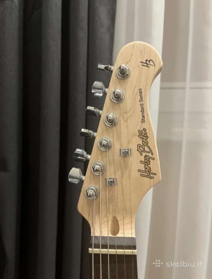 Harley Benton elektrine gitara su blokeloi - nuotraukos Nr. 3