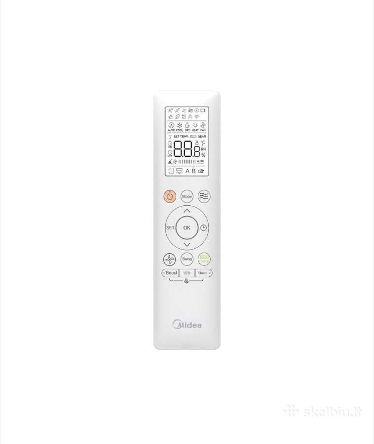 Šilumos siurblys Medea Breezeless E 2,9kw su Wi-fi - nuotraukos Nr. 7
