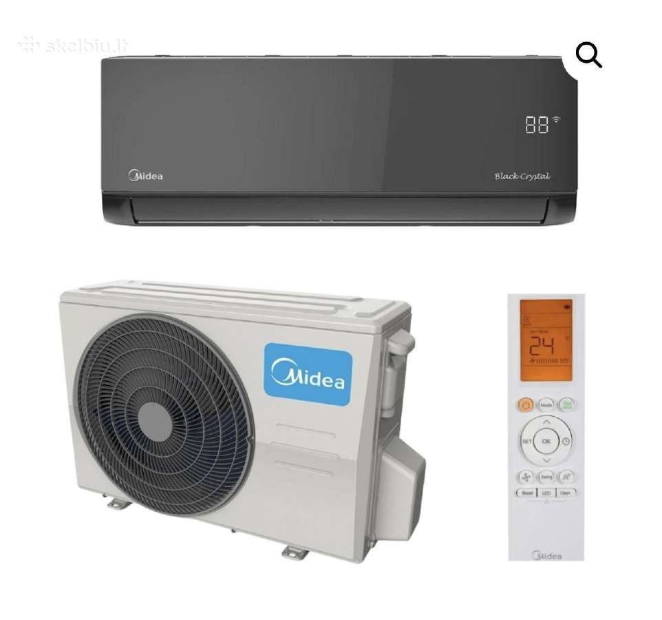 Šilumos siurblys Medea Breezeless E 2,9kw su Wi-fi - nuotraukos Nr. 11
