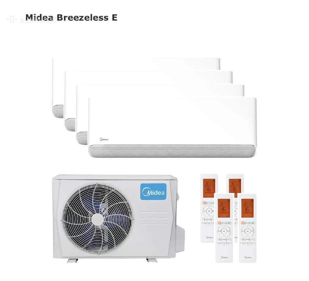 Šilumos siurblys Medea Breezeless E 2,9kw su Wi-fi - nuotraukos Nr. 12
