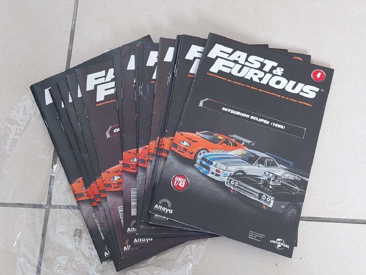 Parduodu Fast & Furious serijos modelius - nuotraukos Nr. 5